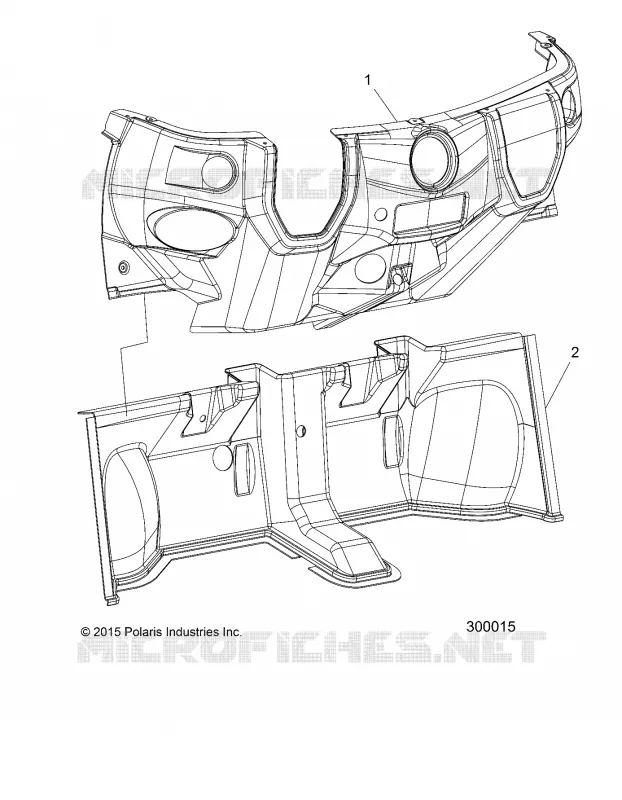 CRUSCOTTO, LOWER, HEATER, LH