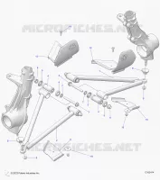 SUSPENSION, A-ARM AND PAVONEGGIARSI MOUNTING