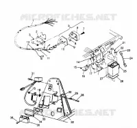 ELETTRICO/FANALE POSTERIORE ASSEMBLY  2X4 300 W957530 (4930053005C003)
