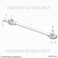 TRASMISSIONE, FRONT PROP SHAFT