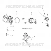ENGINE, CORPO FARFALLATO AND FUEL RAIL