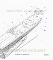 TELAIO, REAR, MISC. COVERS AND SNOWFLAP