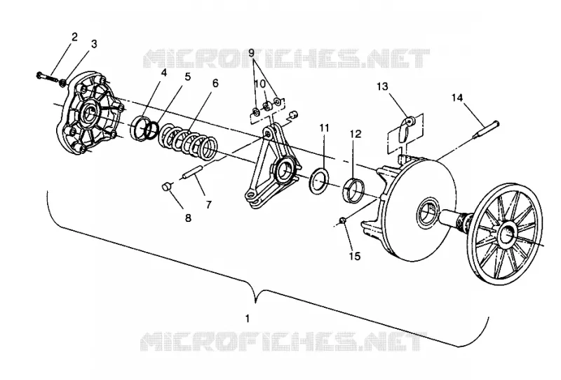 TRASMISSIONE FRIZIONE LITE GT 0963133 and EUROPEAN LITE GT E963133 (4933083308B011)