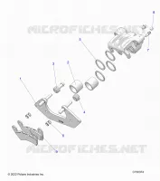 FRENO ANTERIORE CALIPER -R24E3GC4FD/SC4CD/SC4FD (C730374)