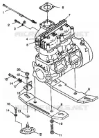 MONTAGGIO DEL MOTORE SLT 700 B974572 (4941124112B001)