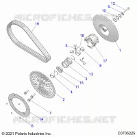 TRASMISSIONE, SECONDARY CLUTCH