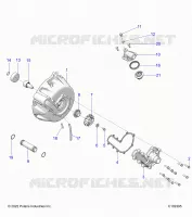 ENGINE, SISTEMA DI RAFFREDDAMENTO AND WATER PUMP