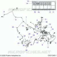 ELETTRICO, MAIN WIRE HARNESS