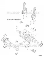 ENGINE, ALBERO MOTORE AND BEARINGS
