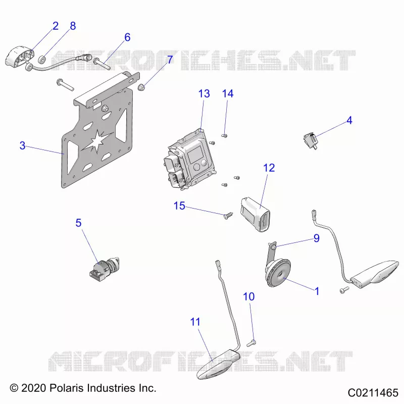 ELETTRICO, SWITCHES, HORN AND ECM