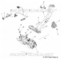 SISTEMA DI ALIMENTAZIONE CARBURANTE, RAIL, LINES and corpo farfallato