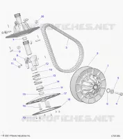 TRASMISSIONE, SECONDARY CLUTCH