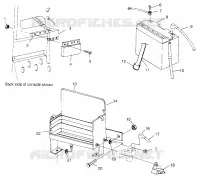 BATTERIA BOX WIDETRAK LX 0962064 and EUROPEAN WIDETRAK LX E962064 (4931643164B014)