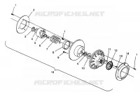 FRIZIONE DRIVEN ASSEMBLY Storm 0965782, Storm SKS 0965582,  Euro Storm E96578 (4931593159C009)