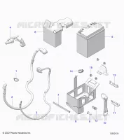 ELETTRICO, BATTERY/BOX AND CABLES