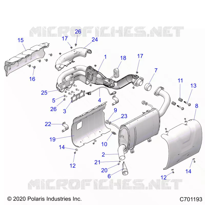 ENGINE, IMPIANTO DI SCARICO