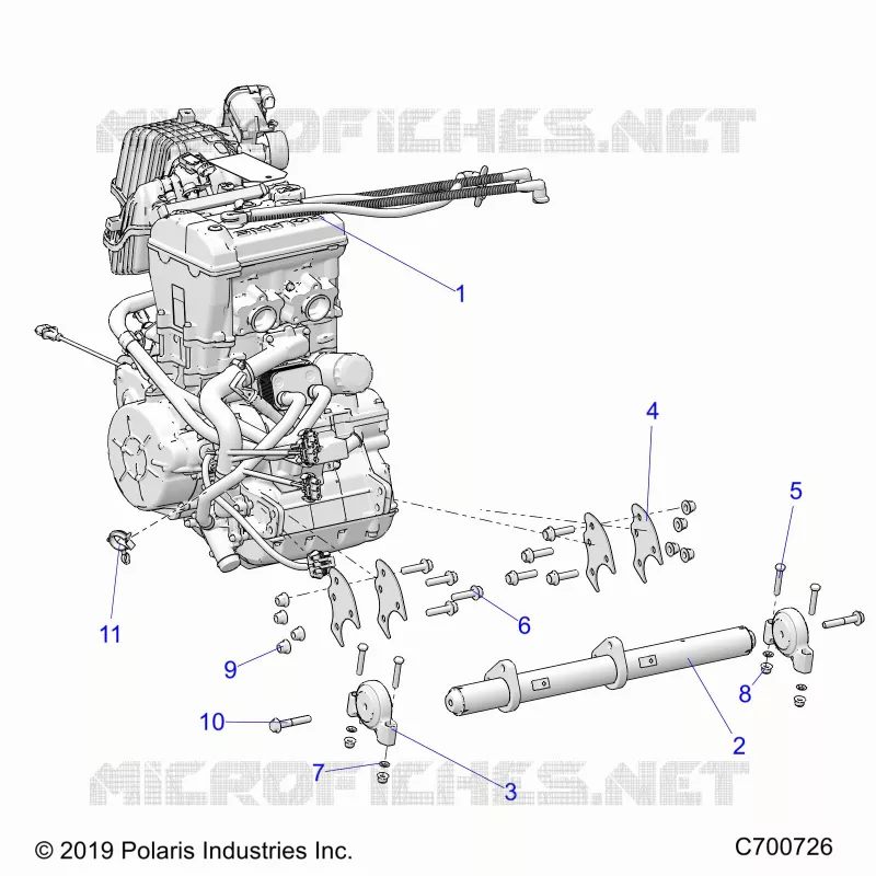 MOTORE, MOUNTING