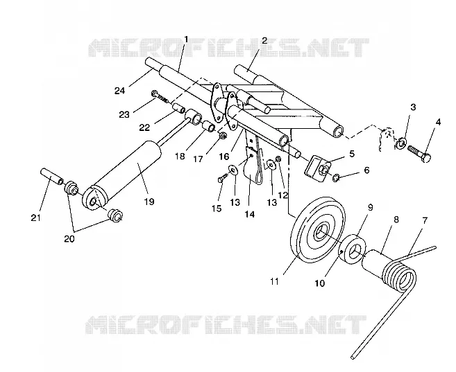 POSTERIORE COPPIA ARM XLT SP/0930667 (4923012301024A)