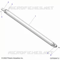 TRASMISSIONE, PROP SHAFT,FRONT