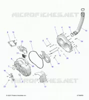 TRASMISSIONE, CLUTCH COVER AND DUCTING
