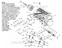 MONTAGGIO DEL MOTORE RXL TOURING 0950869 (4928982898C006)