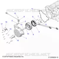 ENGINE, STATOR AND FLYRUOTA
