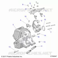 ENGINE, PRESA D'ARIA MANIFOLD