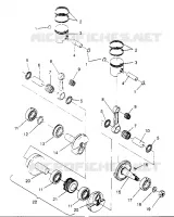 PISTONEEE   ALBERO MOTORE  440 XCR SP X951660 (4932833283C012)