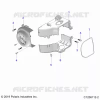 ENGINE, FAN COVER AND SINDONE