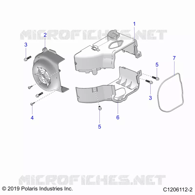 ENGINE, FAN COVER AND SINDONE