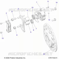 BRAKES, PINZA FRENO POSTERIORE