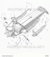 CHASSIS, PROTEZIONE FRIZIONE, FOOTRESTS, AND RUNNINGBOARDS