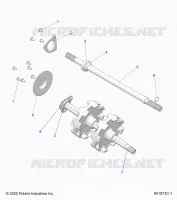 DRIVE TRAIN, JACKSHAFT AND ALBERO DI TRASMISSIONE