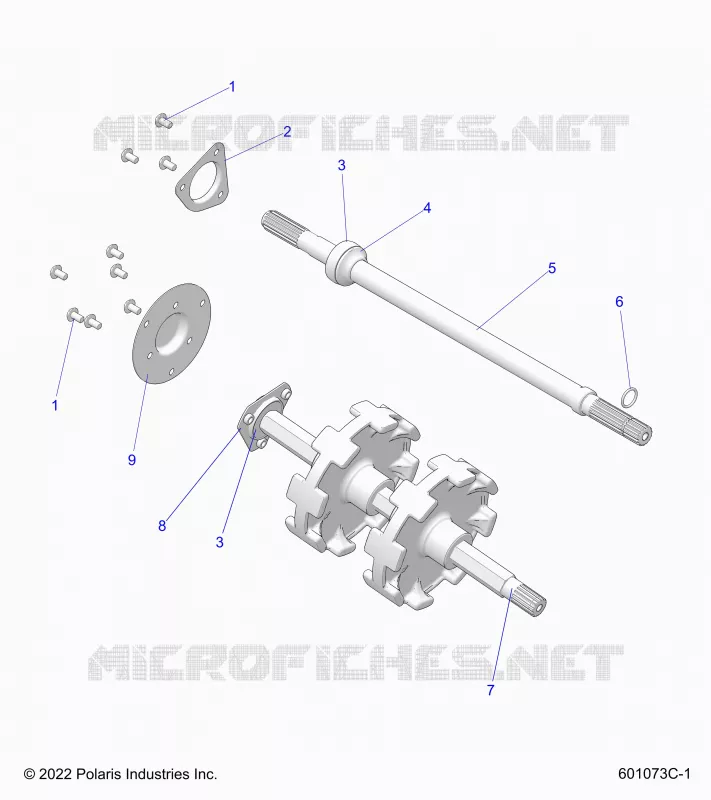 DRIVE TRAIN, JACKSHAFT AND ALBERO DI TRASMISSIONE