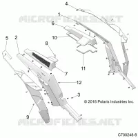CARROZZERIA POSTERIORE FENDERS AND BEZELS
