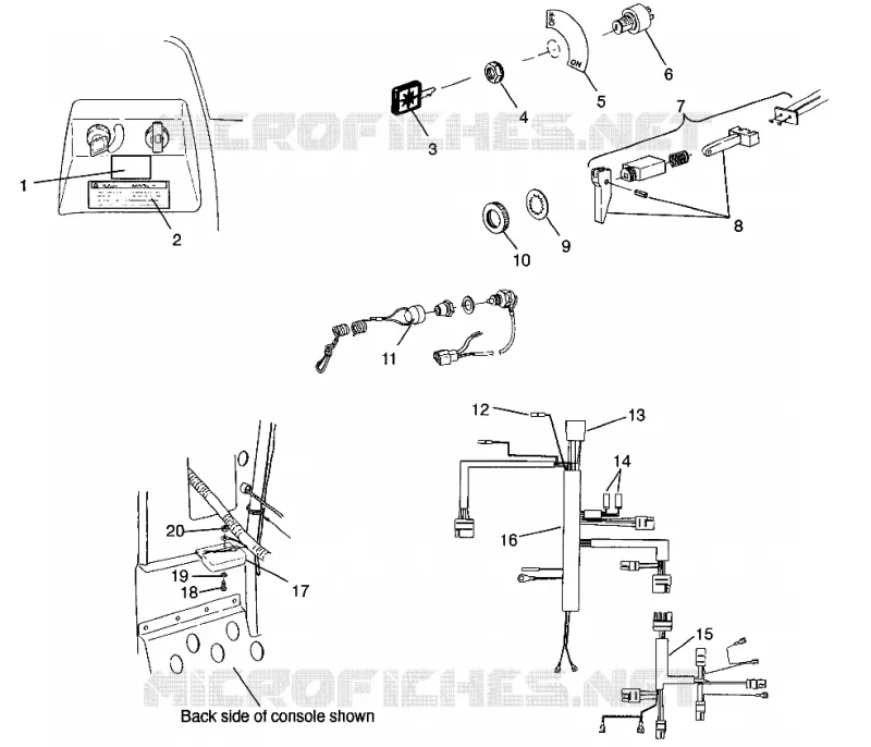 ACCENSIONE   cablaggio 500 INDY 0982764(A)(B) and EUROPEAN 500 INDY E982 (4942104210B002)