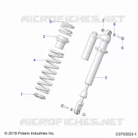 SUSPENSION, SHOCK ANTERIORE MOUNTING, STANDARD/PREMIUM