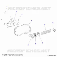 ELETTRICO, DASH INSTRUMENTS AND CONTROLS