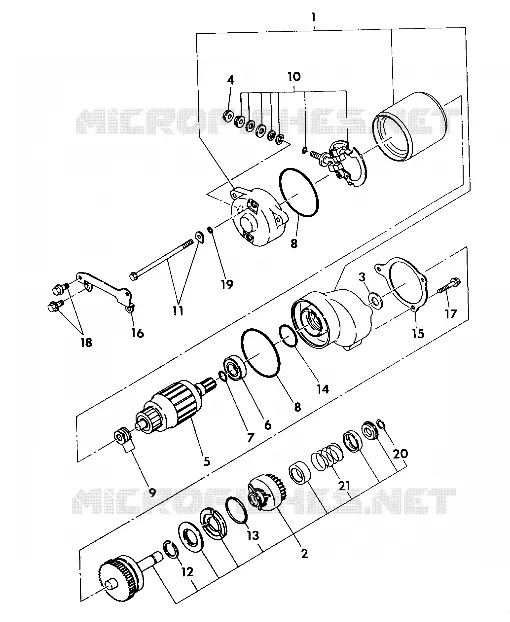 INIZIARE IL MONTAGGIO DEL MOTORE 350 2X4 / W927539 (4922882288036A)