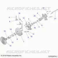TRASMISSIONE, PRIMARY CLUTCH