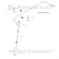 TORSION BAR, REAR