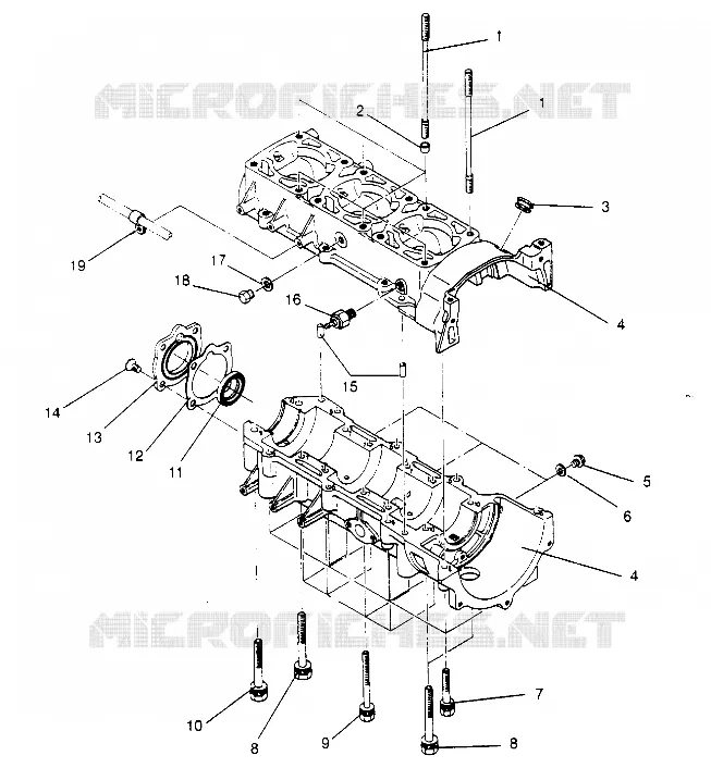 CARTER ASSEMBLY RXL TOURING 0950869 (4928982898C010)