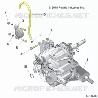 DRIVE TRAIN, MAIN SCATOLA INGRANAGGI MONTAGGIO