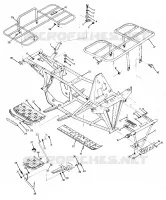 MONTAGGIO DEL TELAIO WITH RACKS UPDATED 5/90 (4917721772003A)