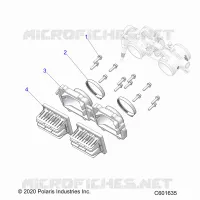ENGINE, REED VALVE AND CORPO FARFALLATO ADAPTOR