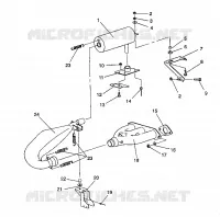 IMPIANTO DI SCARICO RXL / 0930768 and RXL SKS / 0930568 (4922992299026A)