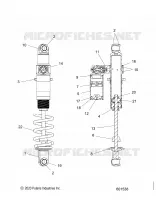 SUSPENSION, AMMORTIZZATORE POSTERIORE TRACK, VELOCITY