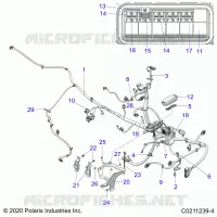 ELETTRICO, MAIN WIRE HARNESS