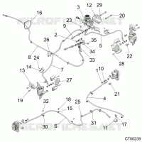 LINEE FRENO AND MASTER CYLINDER