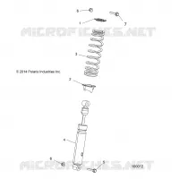 SUSPENSION, SHOCK ANTERIORE